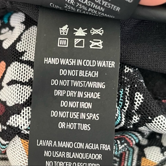 Coco Reef Wild Stripes Current Mesh Layer Tankini - Picture 12 of 16